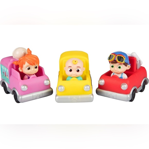 CoComelon 3" Car Vehicle 3-Pack Toy Vehicle Set (049) - Picture 1 of 6